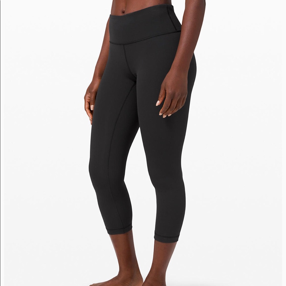 Lululemon Wunder Under Crop - Black